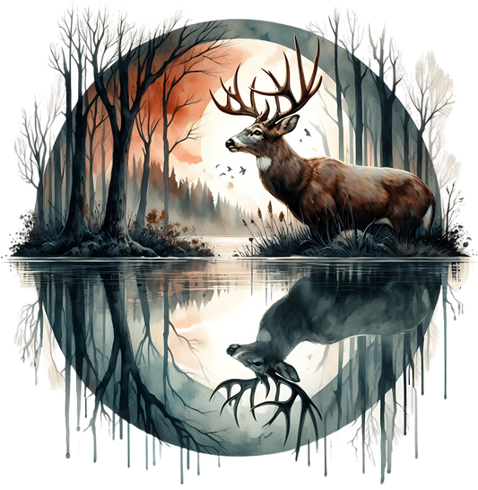 Alone Time(Whitetail Buck)