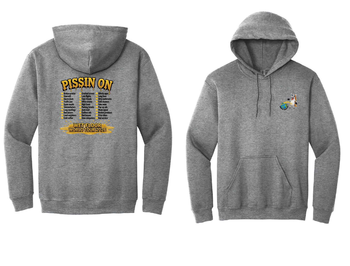 $PISSN World Tour Heavy Hoodie (Not Eligible for free Promo)