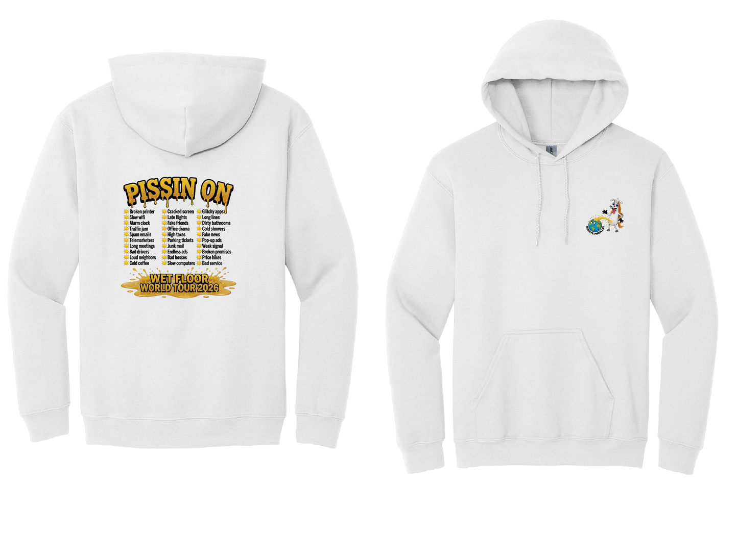 $PISSN World Tour Heavy Hoodie (Not Eligible for free Promo)