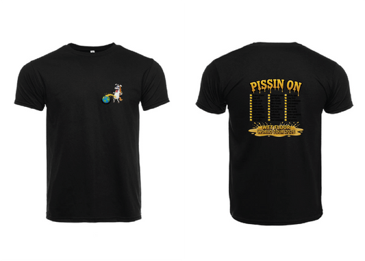 $PISSN World Tour Short Sleeve Tee (Not Eligible for free Promo) (Copy) (Copy)