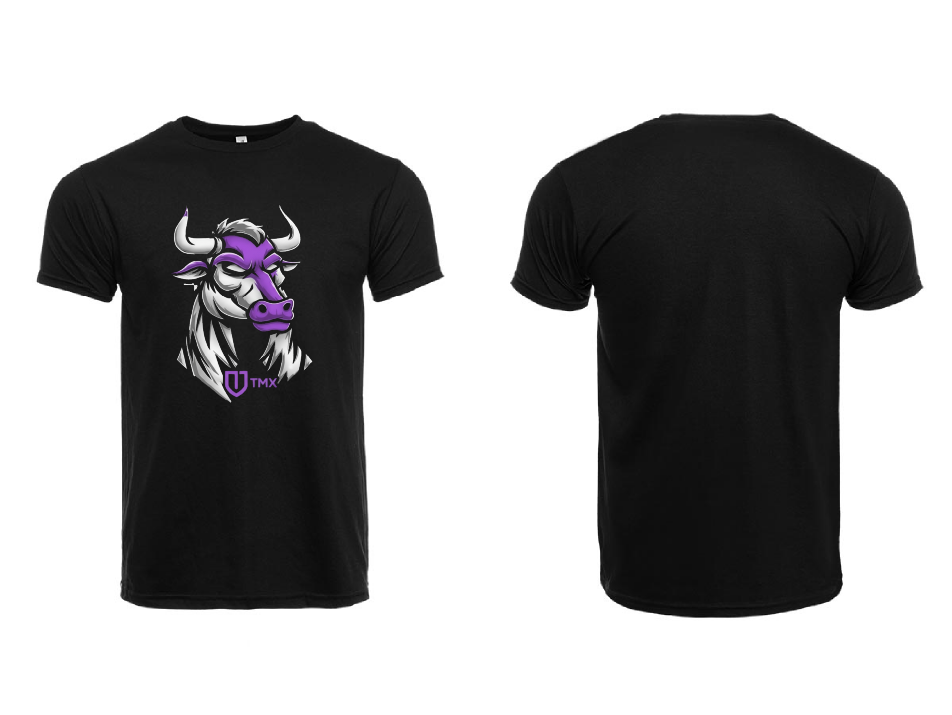 TMX-Purple Bull Short Sleeve Tee TMX Global Card(Not Eligible for free Promo) (Copy)