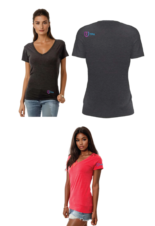 Ladies TMX-Short Sleeve V Neck Tee (Not Eligible for free Promo)